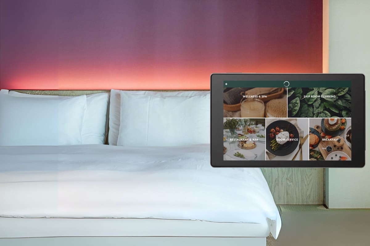 SuitePad in-room tablet